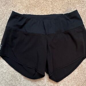 Oiselle Women's Black Athletic Shorts